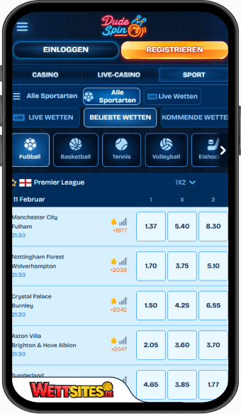 Dudespin Casino Mobile App