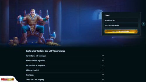 Ragnaro VIP-Programm