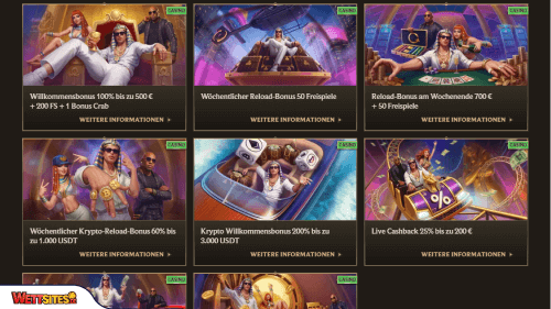 Realz Casino Willkommensbonus