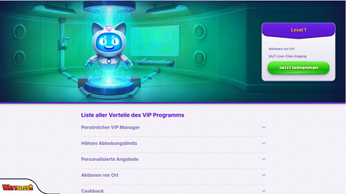 RoboCat VIP-Programm