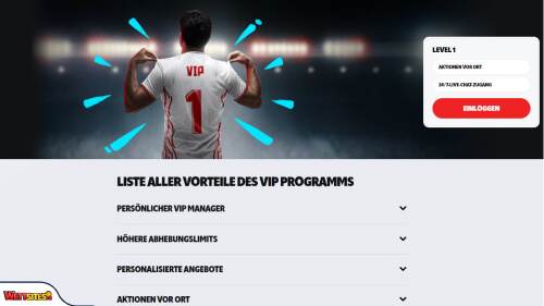 SupaBet VIP-Programm