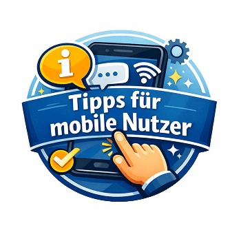 Tipps für mobile Nutzer