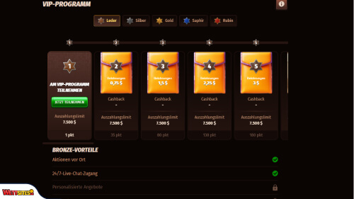 WestAce VIP-Programm