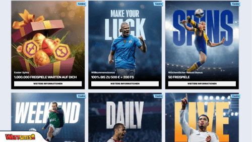 Zoccer Casino Willkommensbonus