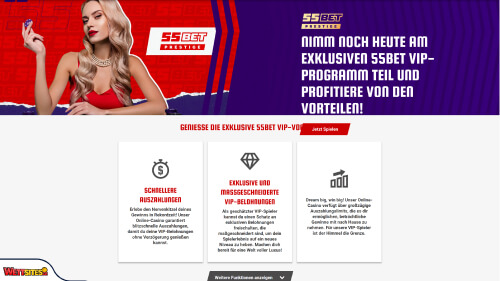 55Bet VIP-Programm