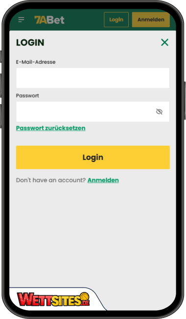 7Abet von Mobile