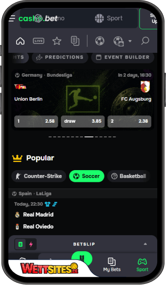 Casho.bet Mobile App