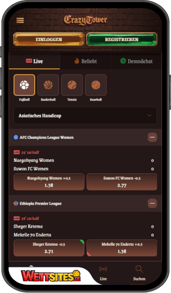 CrazyTower Mobile App