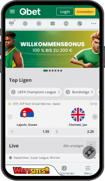QBet Mobile App