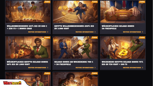 Wintino Casino Willkommensbonus