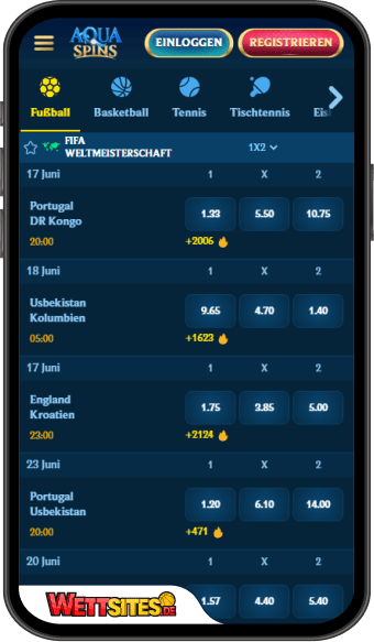 Aquaspins Mobile App