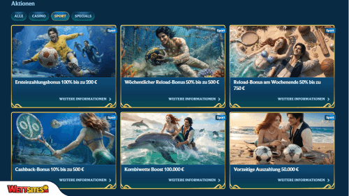 Aquaspins Sport Bonus