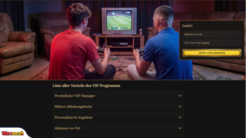 Betwest VIP-Programm