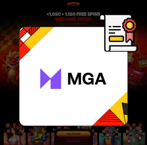 Huzzlin Casino MGA Lizenz
