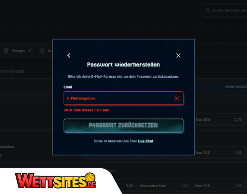 Probleme beim Einloggen_ bei PrinceCasino